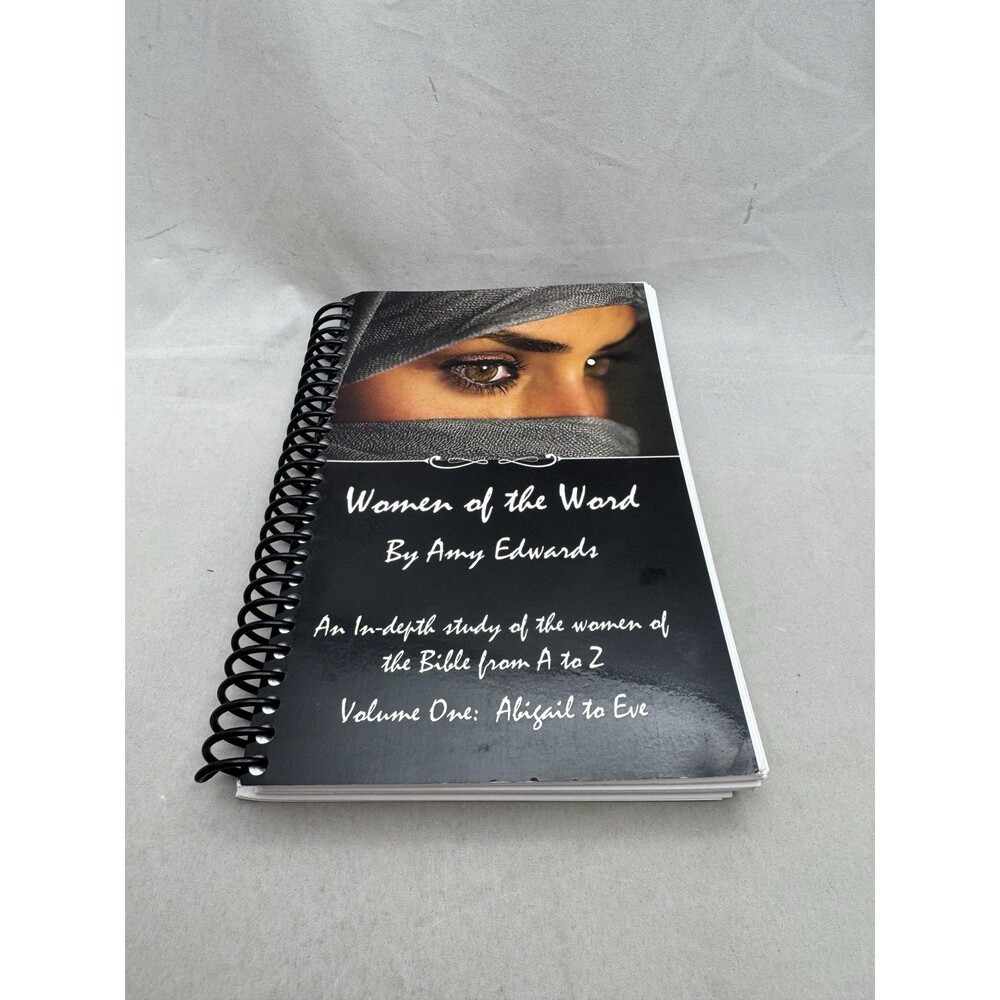 Women Of The Word Volume One Amy Edwards Spiral Bound Book Bible Study Abigail